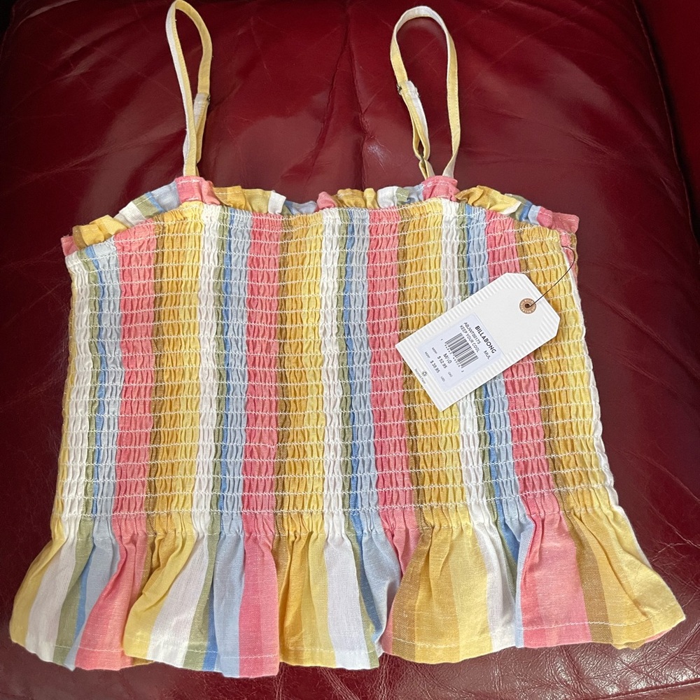 Billabong tank top-NWT-size medium